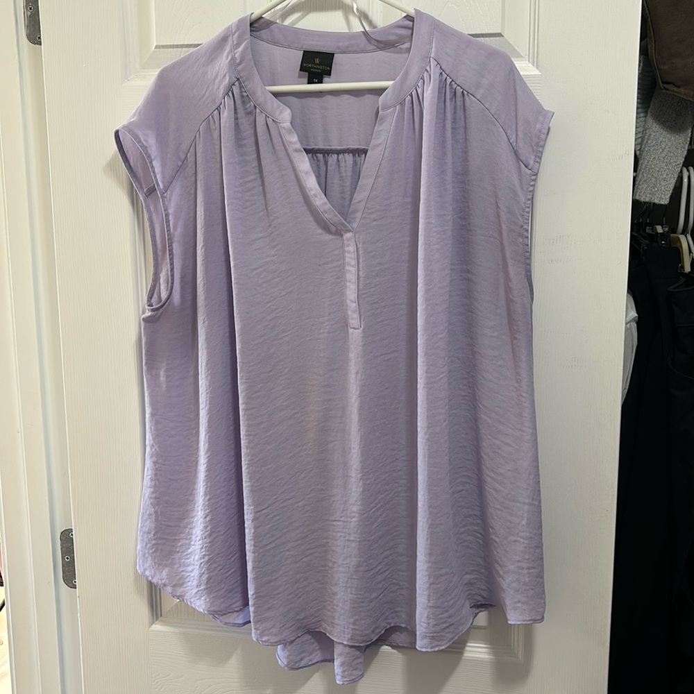 Worthington 1X blouse